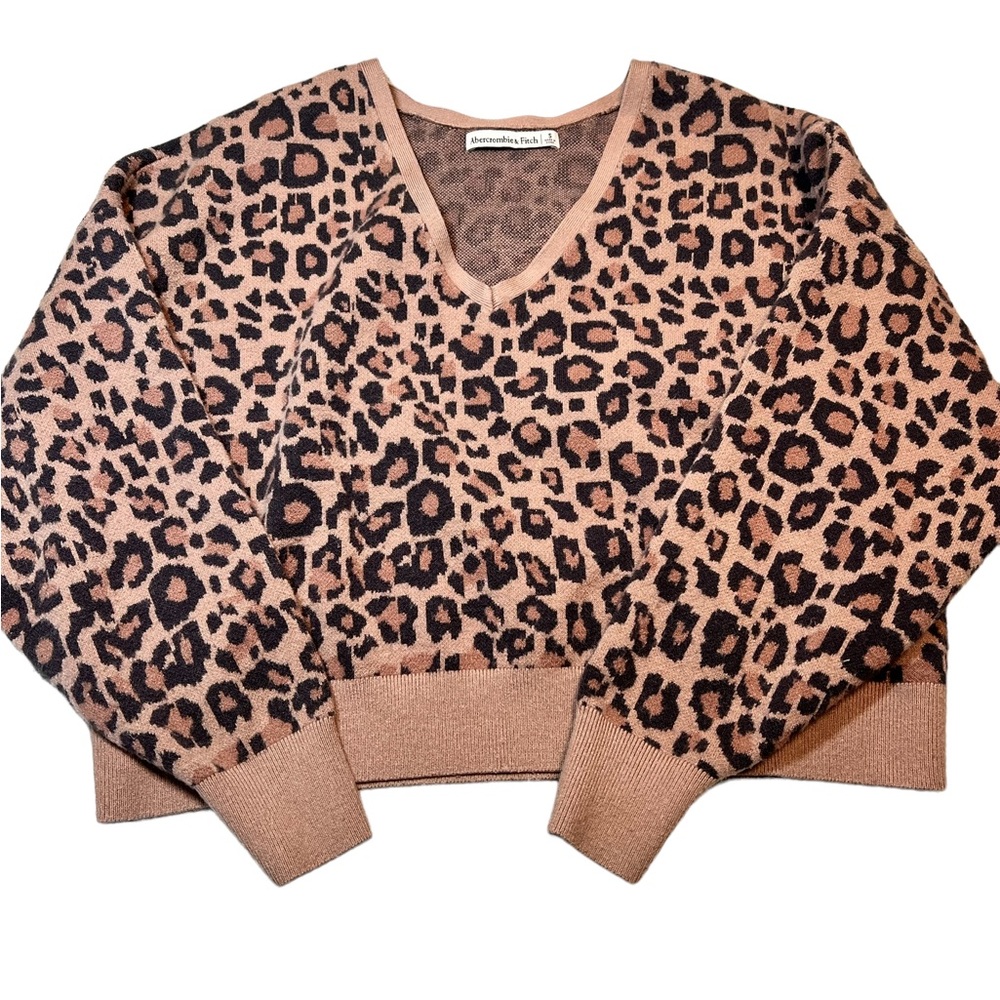 Cheetah Print Sweater